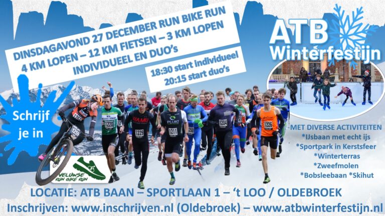 VELUWSE RUN BIKE RUN BIJ ATB WINTERFESTIJN 2022